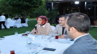 Görev yerleri değişen vali yardımcıları ve Kaymakamlara veda yemeği