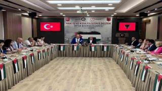 HAK-İŞ ve Arnavutluk KSSH Konfederasyonundan Filistine Destek Ortak Bildirisi