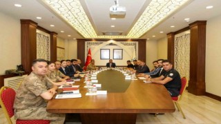 Hakkaride asayiş olayları değerlendirildi