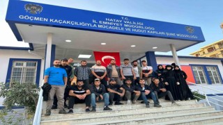 Hatayda 28 kaçak göçmen yakalandı