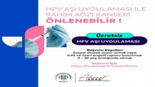 HPV aşısı için başvurular devam ediyor