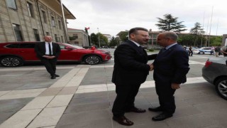 İçişleri Bakan Yardımcısı Mehmet Aktaş Vali Hüseyin Aksoyu ziyaret etti