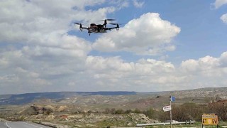 İHAlar için ilk ‘hava otoyolu Kapadokyada oluşturuldu