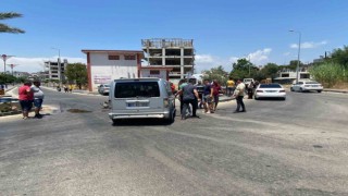 İki otomobilin çarpıştığı kazada 1 kişi yaralandı
