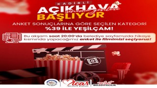 İlçede Yeşilçam Rüzgarı Esecek