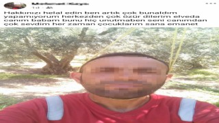 İntihar paylaşımı şehri ayağa kaldırdı