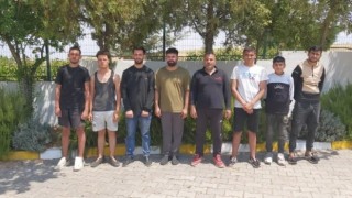 İpsalada 8 kaçak göçmen yakalandı