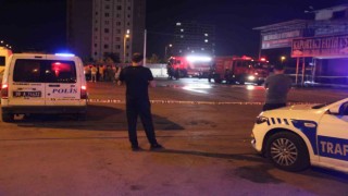 İşyerinin doğalgaz borusu patladı