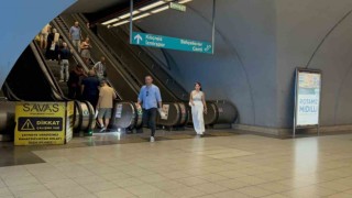 İzmir Metrosunda yürüyen merdiven arızalandı, 9 kişi yaralandı