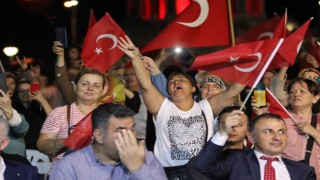 İzmirde 15 Temmuz anması programı gerçekleşti