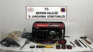 Kaçak kazı yapan 5 şüpheli suçüstü yakalandı