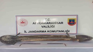 Kaçak kazı yapan şahıs jandarmanın dronuna takıldı