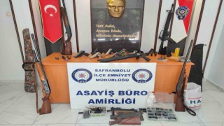 Kaçak silah tamiri yapan atölyeye baskın: 1 gözaltı