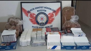 Kaçakçılara büyük vurgun: 13 bin 314 kilogram tütün ele geçirildi