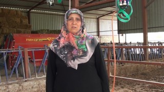 Kadın yetiştirici aldığı tarım destekleriyle aile işletmesini büyüttü