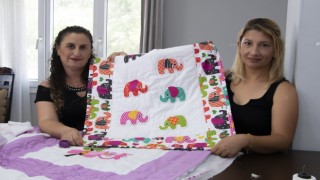 Kadınlar eski kumaşları ekonomik kazanca dönüştürüyor