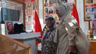 Kahraman şehitlerin eşyaları müzede sergileniyor