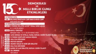 Kahramanmaraş’ta 15 Temmuz Anma Etkinlikleri Düzenlenecek