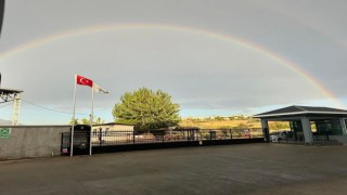 Kahramanmaraşta gökkuşağı şöleni