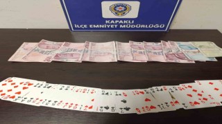 Kapaklıda kumar oynayan 9 kişiye 57 bin lira ceza
