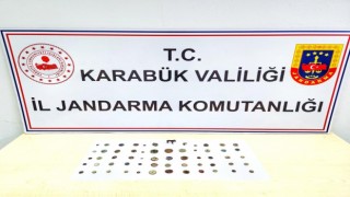 Karabükte 60 adet sikke ve tarihi eser niteliğinde eşyalar ele geçirildi