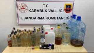 Karabükte alkol operasyonu