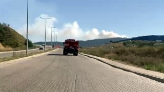 Karabükte orman yangını