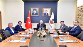 Karacadağ OSB toplantısı Vali Zorluoğlunun başkanlığında gerçekleşti