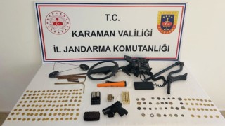 Karamanda tarihi eser operasyonu