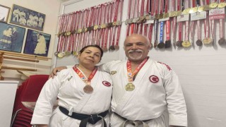 Karate salonunda başlayan aşk 34 yılın sonunda madalyayı buldu