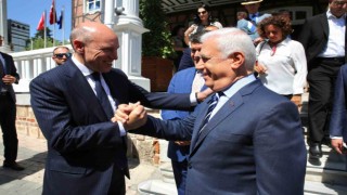 Kardeş şehir Hessenden Başkan Bozbeye ziyaret