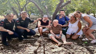 Kayıp vatandaş portakal bahçesinde uyurken bulundu
