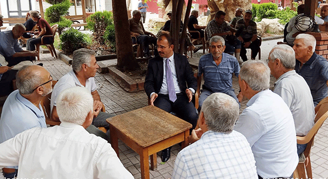 Kaymakam Dolu, Kadirli İlçesi Çamlıkahve'yi Ziyaret Etti