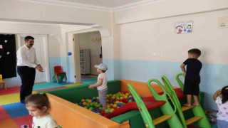 Kaymakam Kara 4-6 yaş Kuran kursunu ziyaret etti