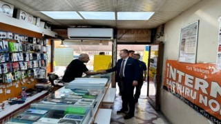 Kaymakam Koşansudan esnaf ziyareti