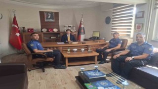 Kaymakam Yılmazdan ilçe emniyetine ziyaret