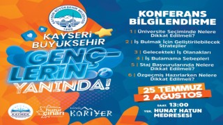 Kayseri Büyükşehirden ‘Büyükşehir Gençlerin Yanında konferansı