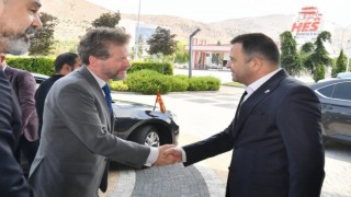 Kayseri OSB Yönetimi, Kuzey Makedonya Büyükelçisini ağırladı