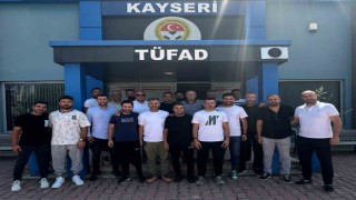 Kayserispordan TÜFADa ziyaret