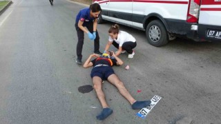 Kaza yapan akrabasına yardıma giderken kaza geçirdi