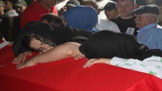 Kazada şehit olan Orman İşletme Müdürü için cenaze töreni düzenlendi