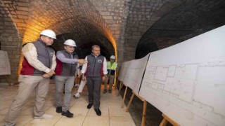 Kent Müzesi yapılacak Taş Binada restorasyon çalışmaları sürüyor