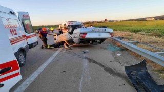Keşandaki trafik kazasında 2si çocuk 4 kişi yaralandı