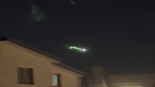 Kimisi roket dedi, kimisi meteor