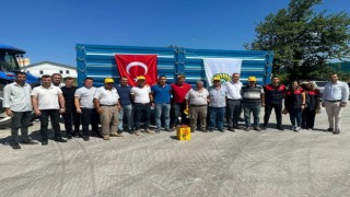 Kırklarelinde ilk ayçiçeği hasadı yapıldı