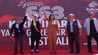 Kırkpınarda geleneksel Ağa Karşılama töreni yapıldı