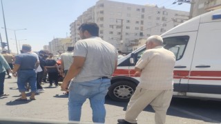 Kızıltepede otomobilin çarptığı yaşlı adam yaralandı