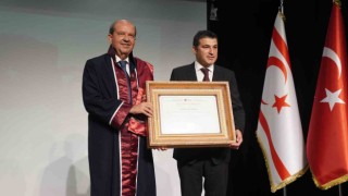 KKTC Cumhurbaşkanı Tatara fahri doktora