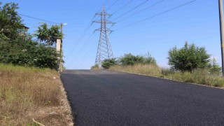 Kocaçeşme Caddesine 250 ton asfalt