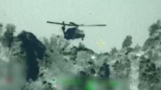 Komandoların Irakın kuzeyine indiği sahneler nefes kesti